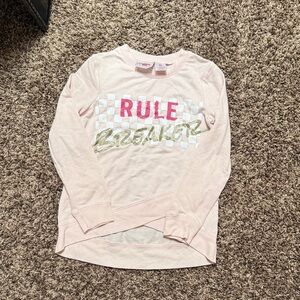 Extremely Me Pink 'Rule Breaker' Long Sleeve Tee